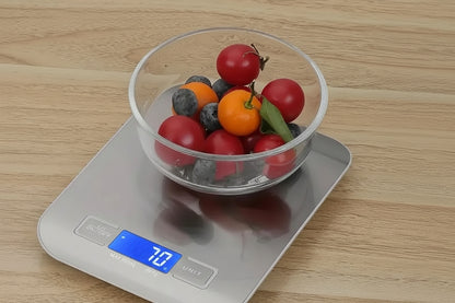 High-Precision Electronic Pastry Baking Scale for Household Use - 10kg/1g Accurate Weighing Capacity
